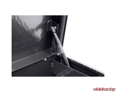 Weather Guard 41in Low Profile Lo-Side Box, Aluminum, Gunmetal Gray, 3.0 cu ft - 180-6-04