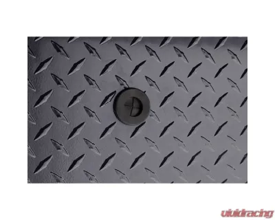 Weather Guard 41in Low Profile Lo-Side Box, Aluminum, Gunmetal Gray, 3.0 cu ft - 180-6-04