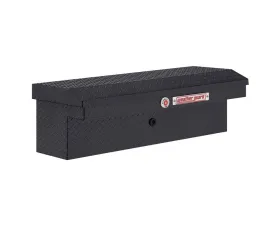 Weather Guard 41in Low Profile Lo-Side Box, Aluminum, Gunmetal Gray, 3.0 cu ft