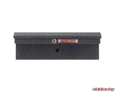 Weather Guard 41in Low Profile Lo-Side Box, Aluminum, Gunmetal Gray, 3.0 cu ft - 180-6-04