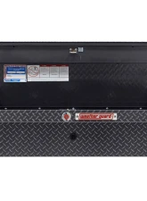 Weather Guard 41in Low Profile Lo-Side Box, Aluminum, Gunmetal Gray, 3.0 cu ft                                     - 180-6-04 - Image 11