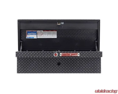 Weather Guard 41in Low Profile Lo-Side Box, Aluminum, Gunmetal Gray, 3.0 cu ft - 180-6-04