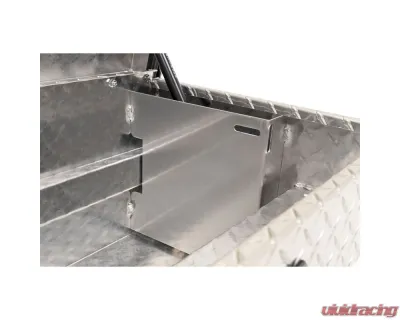 Weather Guard 41in Lo-Side Box, Aluminum, Clear, 3.0 cu ft - 184-0-04