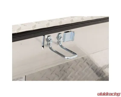 Weather Guard 41in Lo-Side Box, Aluminum, Clear, 3.0 cu ft - 184-0-04