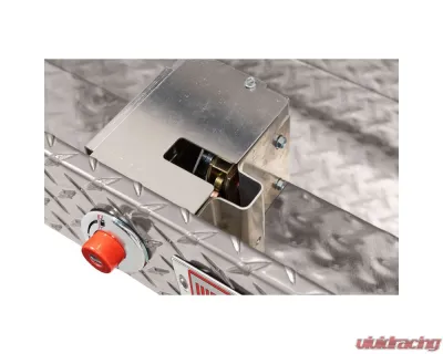 Weather Guard 41in Lo-Side Box, Aluminum, Clear, 3.0 cu ft - 184-0-04