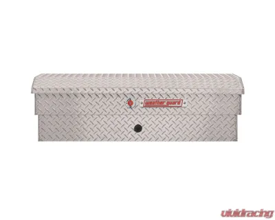 Weather Guard 41in Lo-Side Box, Aluminum, Clear, 3.0 cu ft - 184-0-04