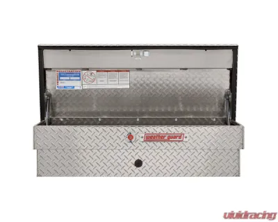 Weather Guard 41in Lo-Side Box, Aluminum, Clear, 3.0 cu ft - 184-0-04