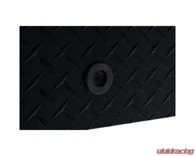 Weather Guard 41in Lo-Side Box, Aluminum, Gloss Black, 3.0 cu ft - 184-5-04