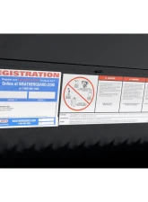 Weather Guard 41in Lo-Side Box, Aluminum, Gloss Black, 3.0 cu ft                                     - 184-5-04 - Image 10