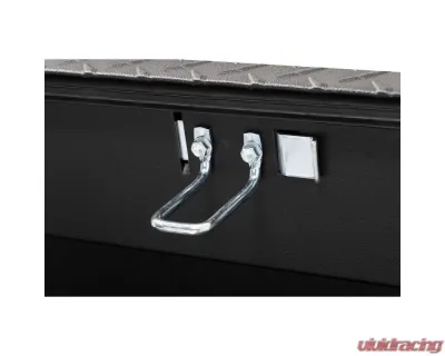 Weather Guard 41in Lo-Side Box, Aluminum, Textured Matte Black, 3.0 cu ft - 184-52-04