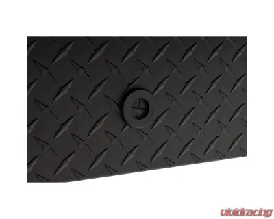 Weather Guard 41in Lo-Side Box, Aluminum, Textured Matte Black, 3.0 cu ft - 184-52-04