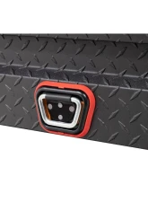 Weather Guard 41in Lo-Side Box, Aluminum, Textured Matte Black, 3.0 cu ft                                     - 184-52-04 - Image 11