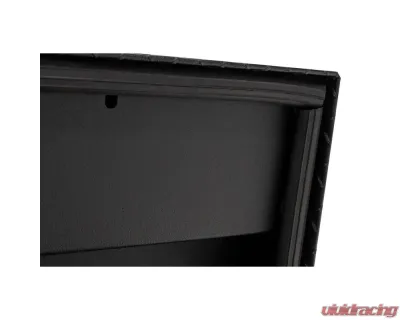 Weather Guard 41in Lo-Side Box, Aluminum, Textured Matte Black, 3.0 cu ft - 184-52-04