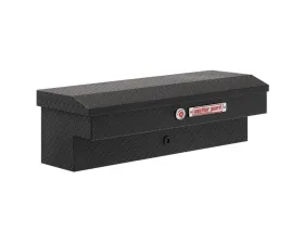 Weather Guard 41in Lo-Side Box, Aluminum, Textured Matte Black, 3.0 cu ft