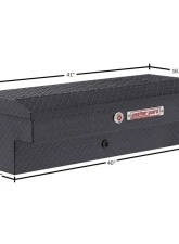 Weather Guard 41in Lo-Side Box, Aluminum, Gunmetal Gray, 3.0 cu ft                                     - 184-6-04 - Image 2