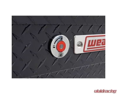 Weather Guard 41in Lo-Side Box, Aluminum, Gunmetal Gray, 3.0 cu ft - 184-6-04