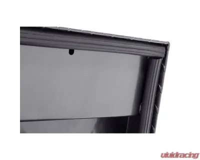 Weather Guard 41in Lo-Side Box, Aluminum, Gunmetal Gray, 3.0 cu ft - 184-6-04