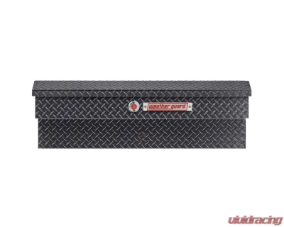 Weather Guard 41in Lo-Side Box, Aluminum, Gunmetal Gray, 3.0 cu ft - 184-6-04