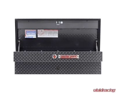 Weather Guard 41in Lo-Side Box, Aluminum, Gunmetal Gray, 3.0 cu ft - 184-6-04