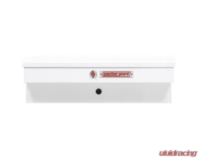 Weather Guard 41in Lo-Side Box, Steel, White, 3.0 cu ft - 185-3-04