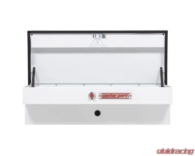 Weather Guard 41in Lo-Side Box, Steel, White, 3.0 cu ft - 185-3-04