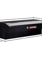Weather Guard 41in Lo-Side Box, Steel, Gloss Black, 3.0 cu ft                                     - 185-5-04 - Image 2