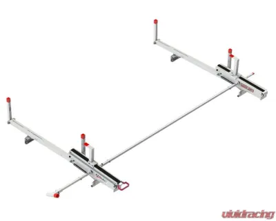 Weather Guard EZGLIDE2 Extended Drop-Down Mid-Roof/High-Roof Van Ladder Rack - 2291-3-01