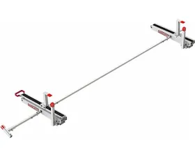 Weather Guard EZGLIDE2 Extended Drop-Down Mid-Roof/High-Roof Van Long Ladder Dual Drop-down Kit