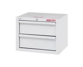 Weather Guard Secure Storage Cabinet, Two (2) Drawer