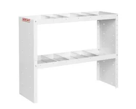 Weather Guard 34in x 42in x 13.5in Heavy Duty Adjustable 2 Shelf Unit