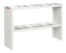 Weather Guard 34in x 52in x 13.5in Heavy Duty Adjustable 2 Shelf Unit