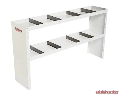 Weather Guard 34in x 60in x 13.5in Heavy Duty Adjustable 2 Shelf Unit - 9336-3-03