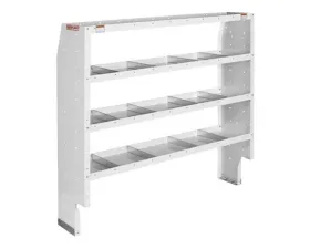 Weather Guard 60in x 60in x 16in Heavy Duty Adjustable 4 Shelf Unit