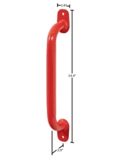 Weather Guard Red Steel Small Van Grab Handle                                     - 9894-7-01 - Image 2