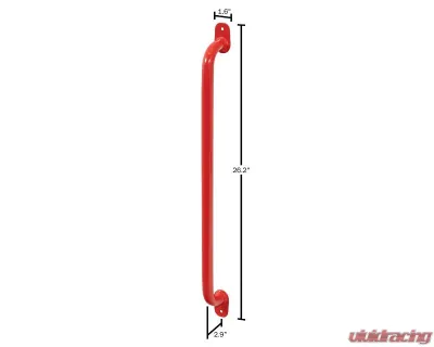 Weather Guard Red Steel Large Van Grab Handle - 9895-7-01