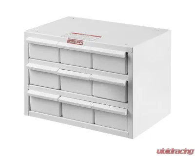 Weather Guard 9 Bin 12in x 17in x 12in Parts Cabinet - 9909-3-02