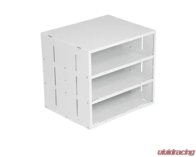 Weather Guard Three-Shelf Stackable Cabinet w/ 3 Small Parts Organizer Cases - 9960-3-01