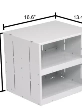 Weather Guard Two-Shelf Stackable Cabinet                                     - 9962-3-01 - Image 2
