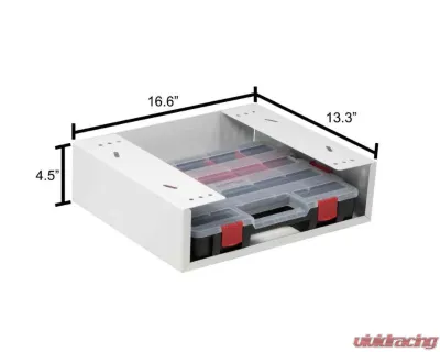 Weather Guard End Under Shelf Panel w/ Small Parts Organizer Case - 9963-3-01