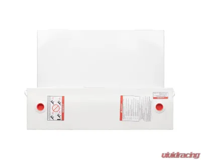 Weather Guard 110 Gallon White Steel L-Shape Transfer Tank - 362-3-02