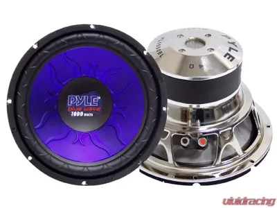 Pyle Subwoofer 12" 600W RMS/1200W Max Dual 4 Ohm Voice Coils - PL1290BL