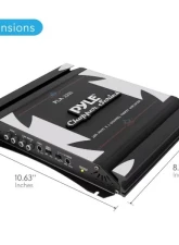 Pyle 2-Channel Amplifier 280W RMS/1400W MAX                                     - PLA2200 - Image 4