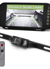 Pyle 7" Clip-on Mirror Monitor with Rearview Camera System and Night Vision LEDs                                     - PLCM7200 - Image 4