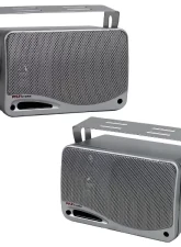 Pyle Marine 2-Way Indoor/Outdoor Speakers Silver                                     - PLMR24S - Image 4