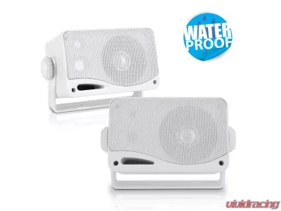 Pyle Marine 2-Way Indoor/Outdoor Speakers White - PLMR24