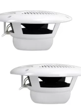 Pyle Speakers 6.5" Marine Dual Cone 150 Watts White                                     - PLMR60W - Image 3