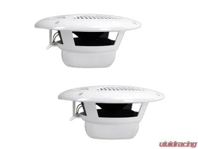 Pyle Speakers 6.5" Marine Dual Cone 150 Watts White - PLMR60W