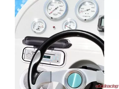 Pyle Marine Radio Cover White - PLMRCW1