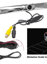 Pyle License Bar Rear View Camera Chrome                                     - PLCM18SC - Image 2