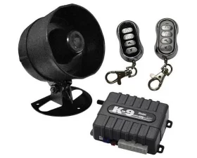 Excalibur Alarms K-9 Car Alarm with (2) 4-Button Remotes